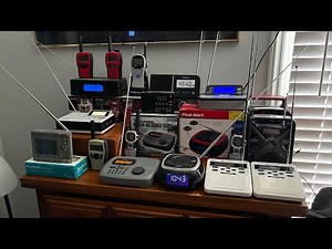 My Weather Radio Collection as of 12/9/2025