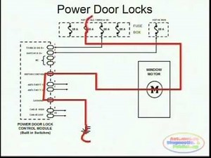 Power Door Locks & Wiring Diagram