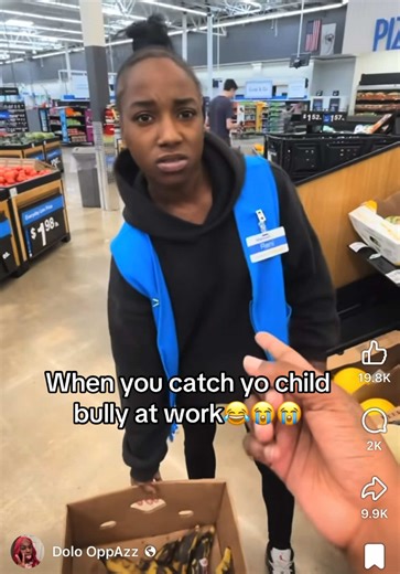 Kid Caught Bullying Co-Worker at Walmart