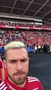 Thanks for taking the time out to come yesterday. What a day! | Aaron Ramsey