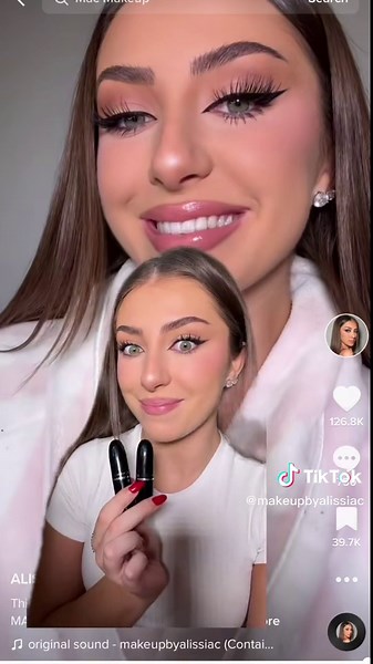 You guys loved the “Thanks It’s MAC” shade so here’s a couple more!! “$ellout” & “Syrup” Lustreglass lipsticks. Which ones your fav? #BeautyReview #BeautyHacks #makeuptutorial