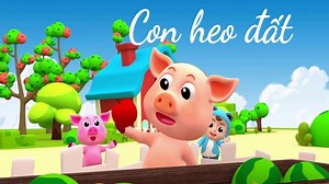 Con heo đất, Bài hát thiếu nhi vui nhộn