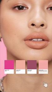 Approved for all skin tone, approved by @pantone! 💋 Our Powerstay Transferproof Matte Lip Cream X Pantone is available in 4 versatile shades from nudes to bolds 🖤 Which shades you want to mix 'n match next? | MAKE OVER Cosmetics