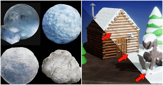 Create Intricate Winter Scenes with This Blender Snow Generator