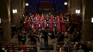 Sanctus - the sixth movement of my Missa Deus Nobiscum. The Choirs of Christ Church Bronxville, Chorus Angelicus and Gaudeamus, and orchestra, LIVE in concert, Saturday 9th November 2019. (video and audio by www.dreamflower.us) | Philip Stopford Music