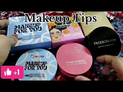 Best Compact Powder for Oily Skin 😱 Sweat Proof Test | Faces Canada vs Biotique vs Million Colors