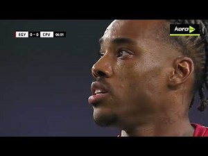 جاري رودريجيز يسجل هدف كاب فيردي الأول أمام مصر | كأس العين الدولية