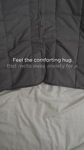 Experience the calming embrace of our weighted blanket, crafted to soothe your senses and promote deeper, restful sleep. Feel the stress melt away and let relaxation take over! Shop Now: www.celeste.com.pk | Master Celeste