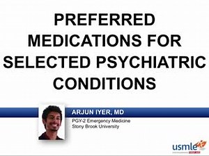 Our Express Video of the Week covers preferred medications for selected psychiatric conditions, from the Pharmacology section of the Psychiatry chapter in First Aid for the USMLE Step 1. If you want to sample more of the over 80 hours of video we deliver in USMLE-Rx, sign up for our free 5-day trial: usmle-rx.com. #LoveHowYouLearn | USMLE-Rx