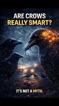 Why Crows Are Smarter Than You Think 🐦‍⬛🧠 #facts #gkfacts #upscexam #generalawareness #gkquestion