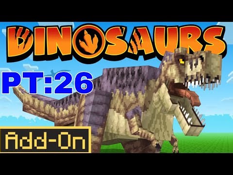 (I LOST THE SPINO EGG!?) Minecraft Dino World PT:26