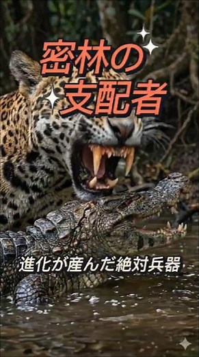 [Shocking] Stronger than a lion? The true ruler of the jungle, the jaguar #jaguar, #beast, #ecosy...