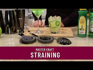 How to Strain a Cocktail