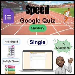 Speed Quiz Mastery: Speed, Distance, & Time | Google Form | S1