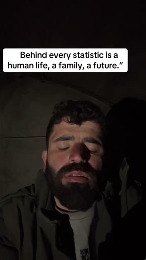 Behind every statistic is a human life, a family, a future.”