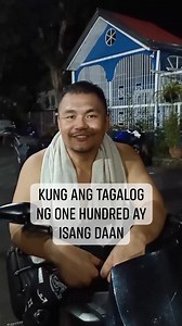 2.5M views · 2.7K reactions | English Tagalog Challenge: Kung ang tagalog ng one hundred ay isang daan, ano naman ang English ng isang daan? #logic #palaisipan | Aris Natividad | Facebook