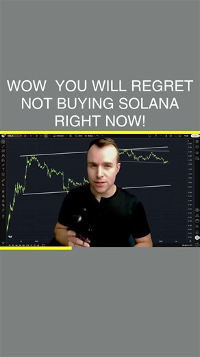 WOW ⚠️ You Will Regret Not Buying Solana Right Now!