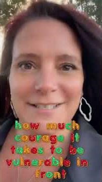 The Courage of Vulnerability: A 2025 Lesson! 💡✨ #shorts