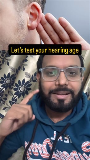 Avi Dwivedi on Instagram: "Let’s test your hearing age 🤓"