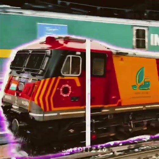 Waste trend WAG-9 edit #wag9 #indianrailways #train #attitudestatus