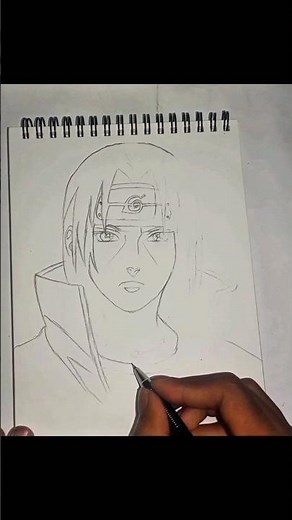 5 EASY Steps to Draw ITACHI Uchiha | Beginner Drawing Tutorial for Anime Fans