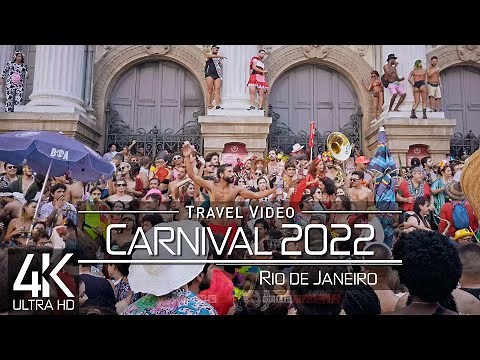 【4K 60fps】🇧🇷 RIO DE JANEIRO CARNIVAL 2022 🚶 «The Party of your Life» 🎧 ORIGINAL SOUNDS