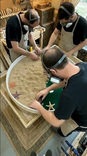 How to Make a Realistic Ocean Epoxy Table 🌊