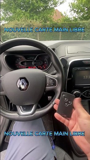 NOUVELLE CARTE MAIN LIBRE RENAULT CAPTUR / KEYLESS ADD KEYS / ALL KEYS LOST