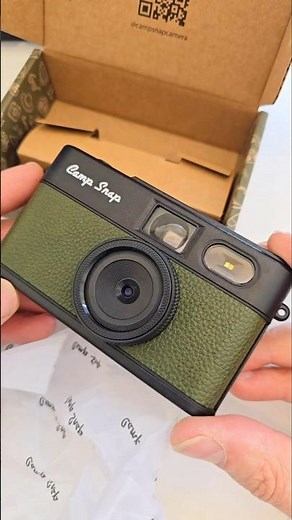 Unboxing the new Camp Snap 2 in Forest Green! Digital camera with no screen