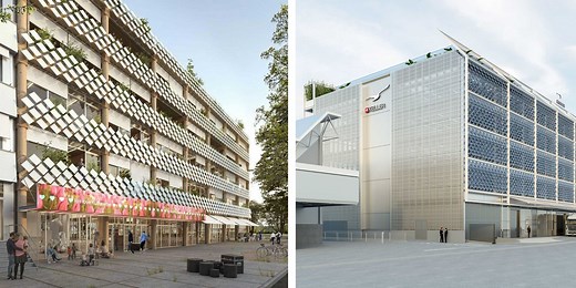 The adaptive solar façade of the startup Zurich Soft Robotics combines photovoltaics and dynamic solar shading