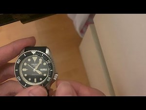 How to Hand Wind a Seiko 5? 4R36 Movement #srpd73 #seiko