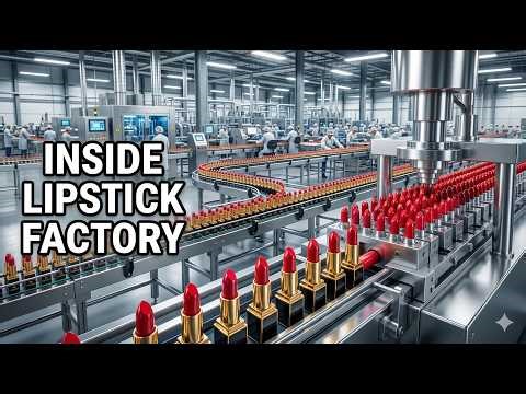 Inside America’s Giant Lipstick Factory 💄 | How Millions Are Made Daily