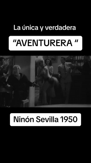 #aventurera #mexicomagico🇲🇽 …Aventurera es una película de drama musical mexicana de 1950, dirigida por Alberto Gout a partir de un guion que coescribió junto a Álvaro Custodio y Carlos Sampelayo. Está protagonizada por Ninón Sevilla y Andrea Palma.