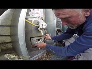 9 flash Status Light on a RHEEM Water Heater - Service Call