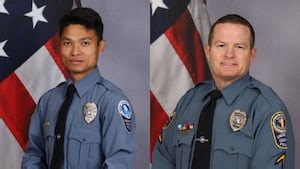 Gwinnett officer shot in neck before arresting man who killed his partner, GBI says