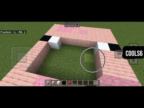 Building a 2D Pig in Minecraft
