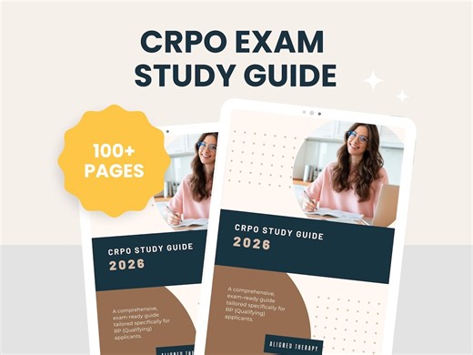 CRPO Exam Study Guide | Registered Psychotherapist (qualifying) Prep (PDF Download) - Etsy Canada