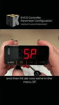 EVCO Controller Parameter Configuration