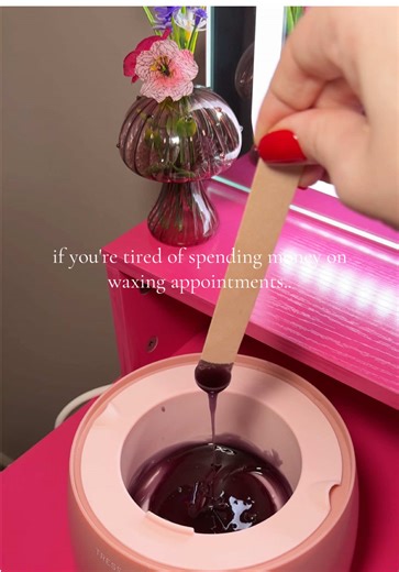this waxing kit comes with everything you need for soft, smooth skin at home ✨ wax beads, silicone bowl, before & after wipes, applicator sticks, and more 🩷 with free shipping!! #tresswellness #waxkit #waxingkit #hairremoval #waxingathome