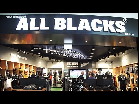 Official All Blacks Store opens in Auckland