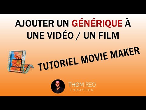 How to add a CREDITS to a video/movie? - Movie Maker Tutorial