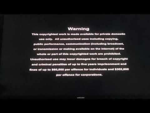 DVD Opening to Father Christmas UK DVD