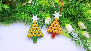 210K views · 5.8K reactions | Wall Hanging Christmas Tree Decoration | Christmas Tree Making | Tree | How To Make Christmas Tree #ChristmasTreeMaking #GlitterPaperTree #HowToMake | Entertaining Arts | Facebook
