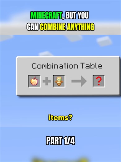 Minecraft: Combine Anything for Epic Adventures!