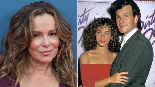‘Dirty Dancing’ star Jennifer Grey has barely aged in 40 years as she attends London film premiere