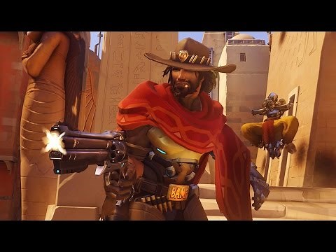Overwatch - ULTIMATE MCCREE REVOLVER RAMPAGE!! (Overwatch Gameplay)