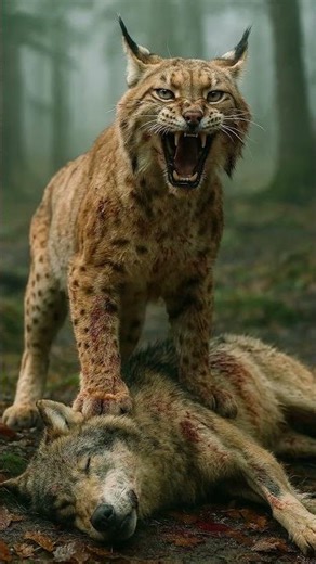 LYNX vs WOLF 🐺🐈 Who’s the REAL Alpha of the Wild?! 🏆 (Speed, Power, Intelligence Battle)