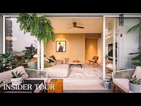 Inside A Bachelor’s Restful Mid-Century Modern Home With A Garden Balcony