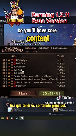 Optimizing Realm of Thrones Load Order in Bannerlord