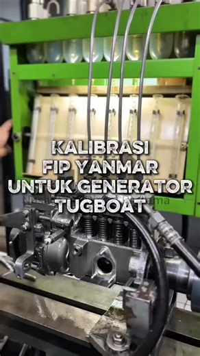 Kalibrasi Fuel Injection Pump Yanmar untuk kebutuhan generator tugboat. Akurasi suplai bahan bakar menjadi kunci kestabilan putaran dan keandalan operasi di laut. #YanmarDiesel #FIPCalibration #GeneratorTugboat #MarineDiesel #DieselTok NusantaraDiesel | Ndp Pratama